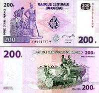 200 Frankov Kongo Dem.Rep. 2007, P99a UNC - Kliknutím na obrázok zatvorte -